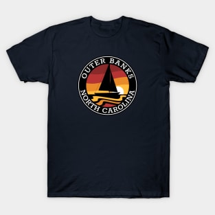 Outer Banks Sunrise Sailing T-Shirt